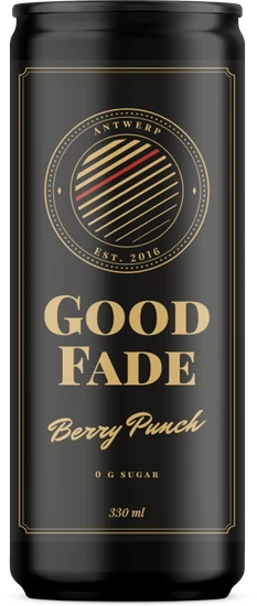 Example design Good Fade on the 330 ml can