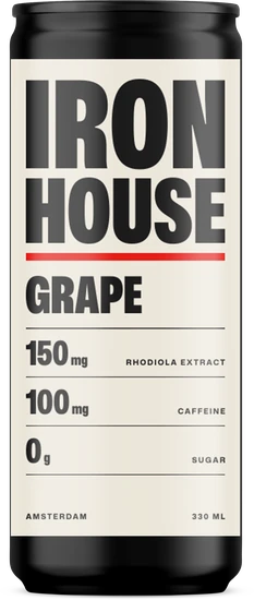 Example design Iron House on the 330 ml can